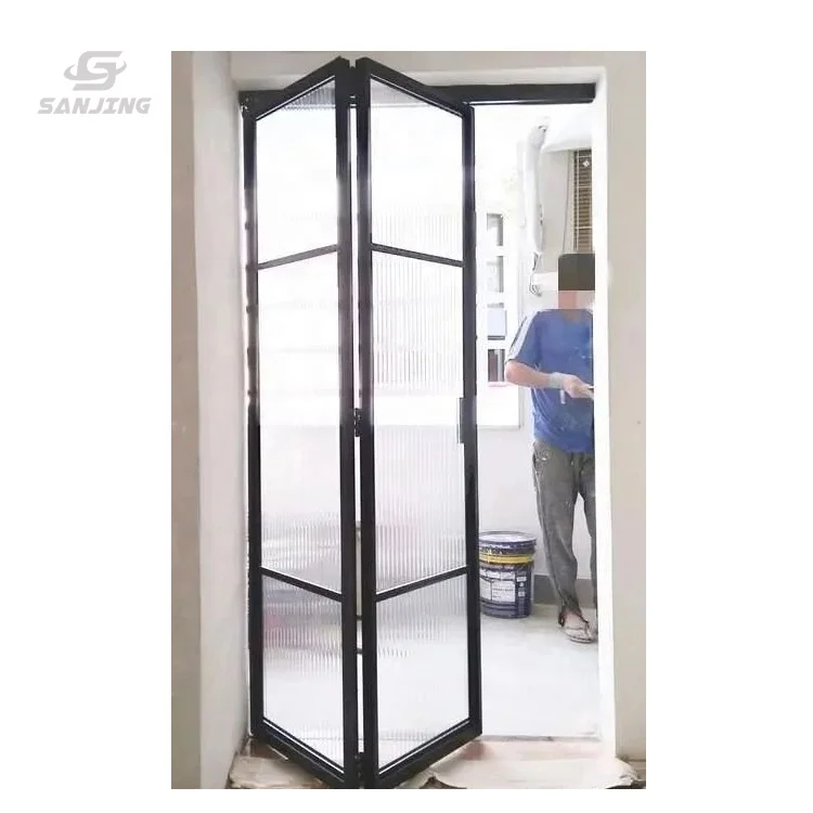 bifold bathroom door aluminum sliding door for bathroom