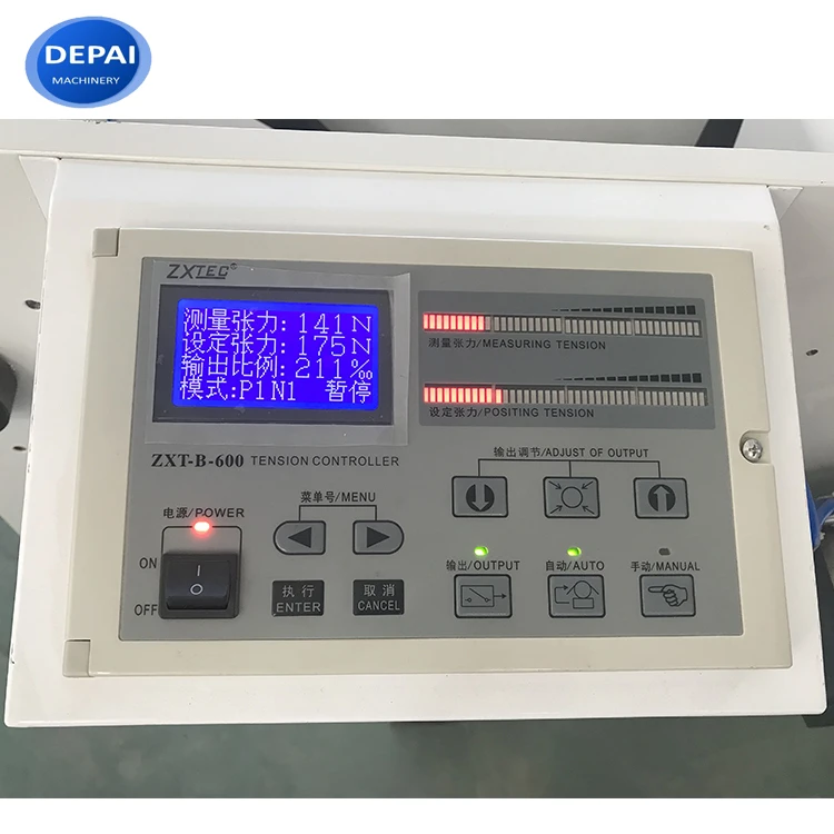 4 color plastic film roll to roll flexo flexographic label printing machine