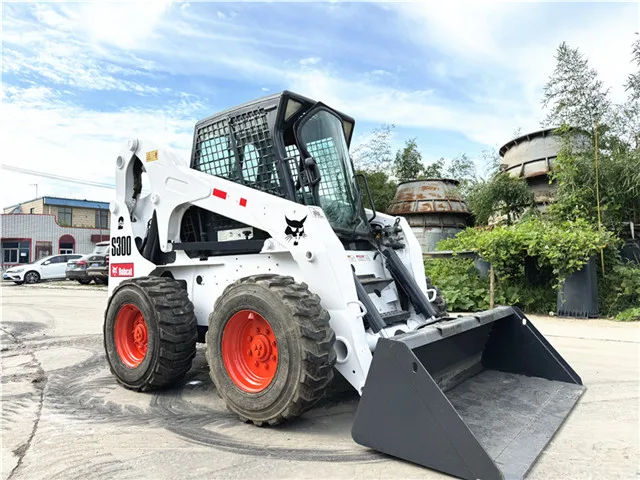 Hot sale Bobcat Skid Steer S300 Mini Wheel Loader for Sale Used Bobcat S180 S160 S18 S185 S300 Wheel Loader for Sale