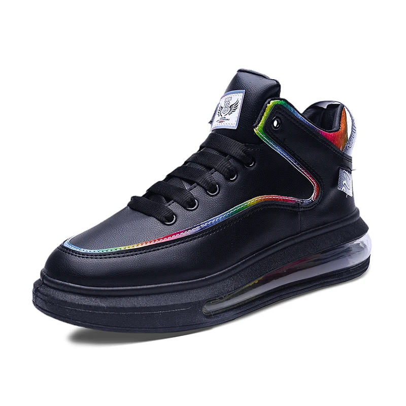 New Design Fashion Mens Running Shoes Athletic Walking Tennis Rainbow Sneaker Footwear Moda Zapatilla Arco Iris