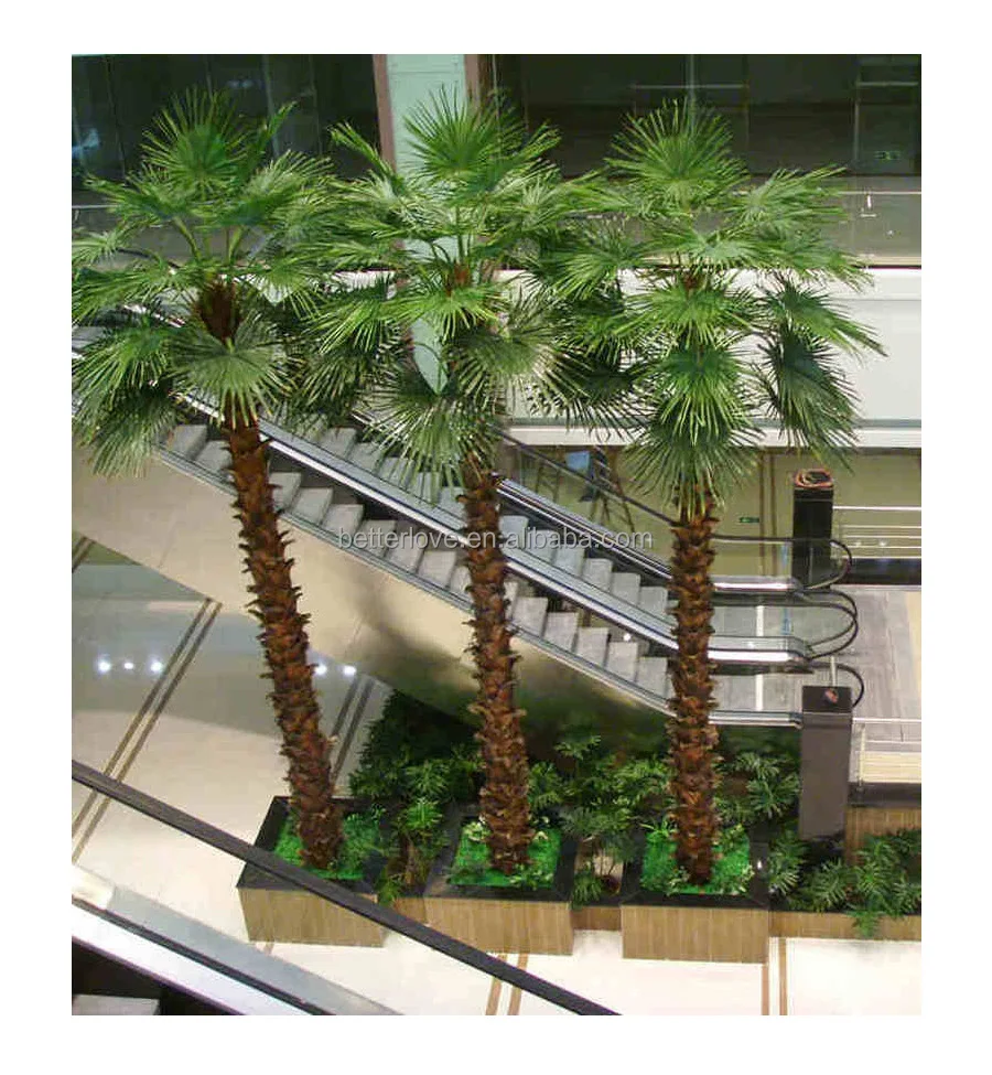 palm tree artificial life size artificial trees indoor living room  tree artificial flower giant artificial tree