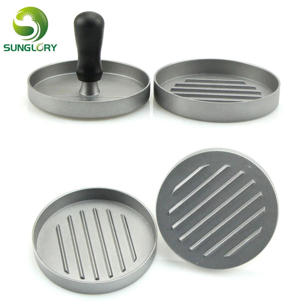Пресс для гамбургеров из алюминиевого сплава форма бургеров мяса круглая говядины гриля пресс котлет кухонные инструменты
