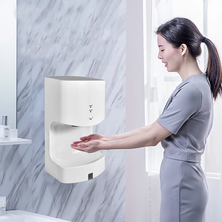 High Speed  Power Saving Wall Mounted Electric Hand Dryer Automatic Hand Dryer