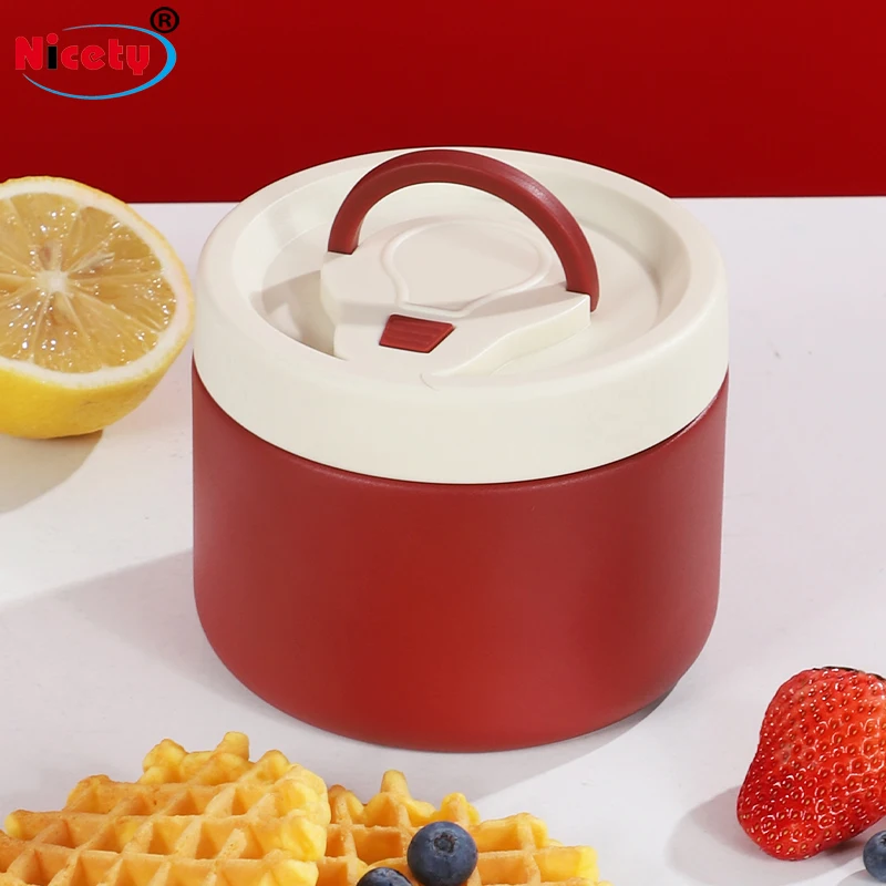 Оптовая продажа, контейнер для закусок, переносная коробка для завтрака, изолированная детская банка для еды из нержавеющей стали, вакуумная Изолированная коробка для горячей еды