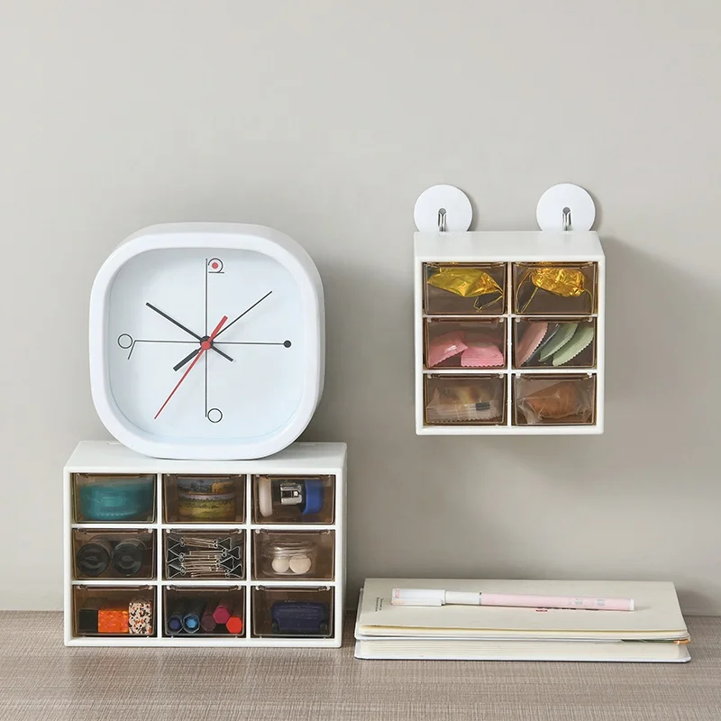 
Desktop Storage Box Multi-cell Debris Storage Box Drawer Type Small Storage Box 