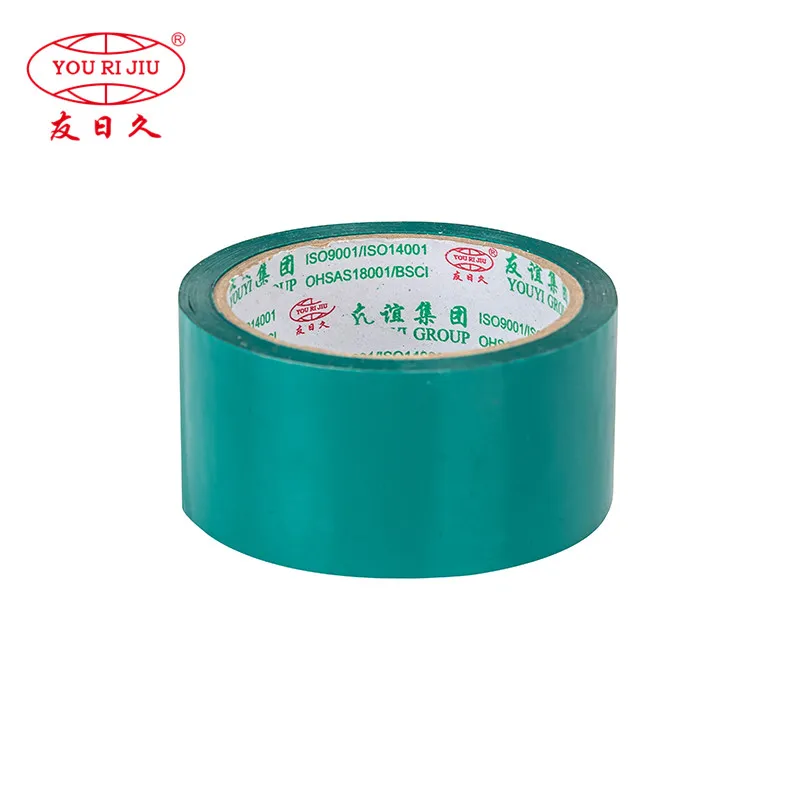 YOURIJIU Silent No Bubble Crystal Packing BOPP Double Sided Printed Durable Polyester Adhesive Cloth Gaffer Duct Tape