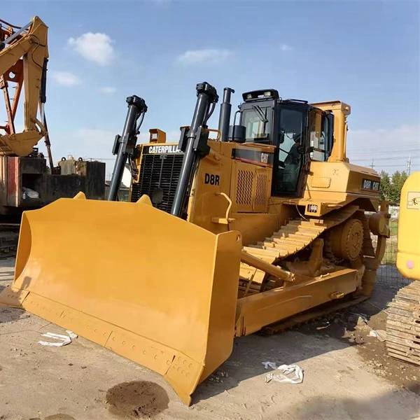 Competitive price second hand Caterpillar D8R/d7r/d6r caterpillar construction cat crawler bulldozer for sale