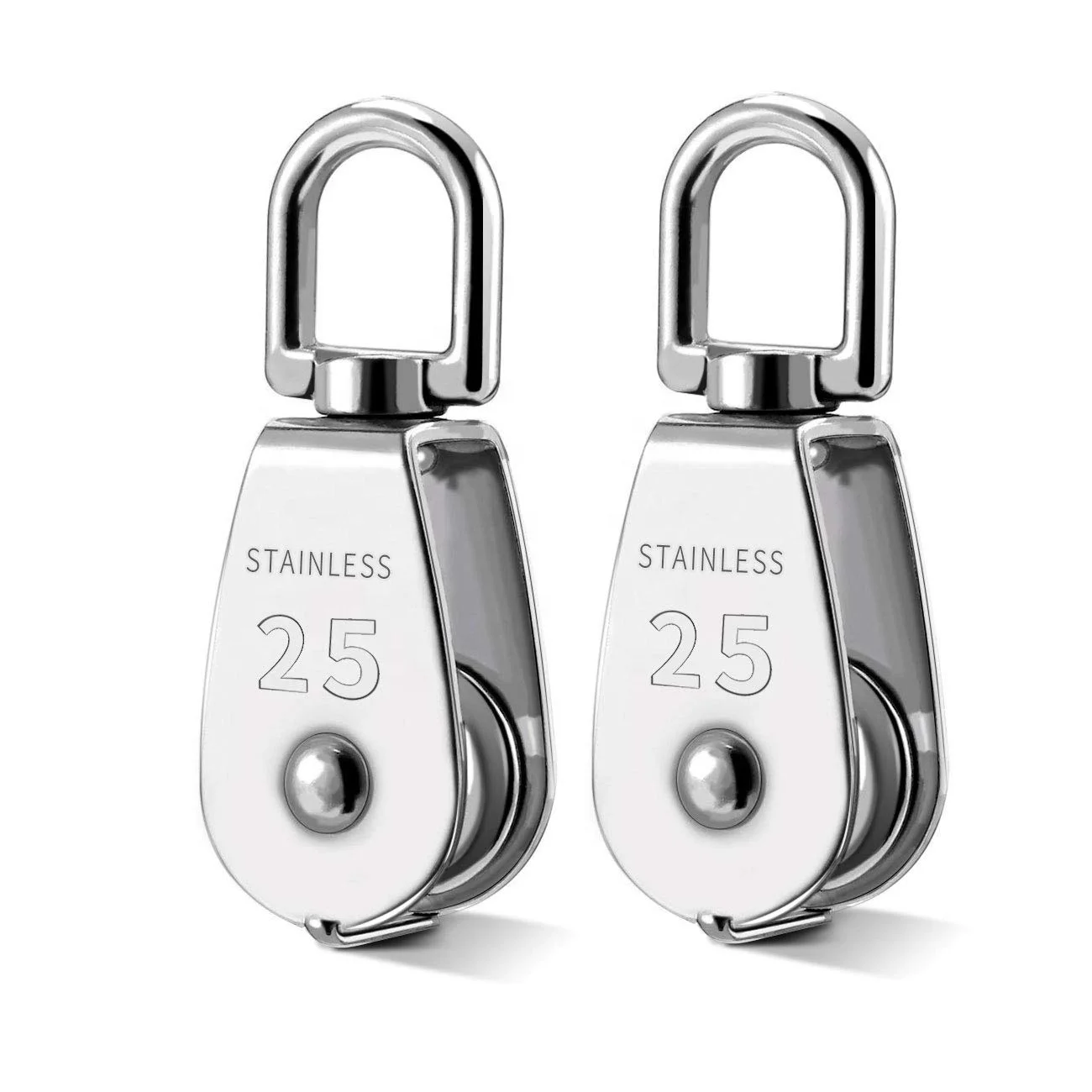 steel cable guide roller single Pulley Block construction lift pulley rope lifting pulley