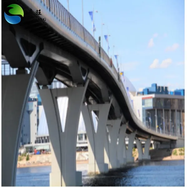 Long span steel structure pedestrian bridge High quality metal bridge