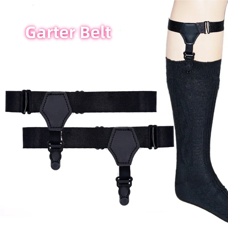 Factory Direct Sales Black single clip Socks Non-Slip Thigh Ring Garter Belt for Women