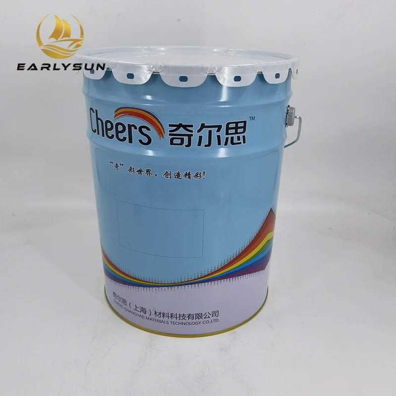 High Quality 16 Liters Tinplate Can Pail Drum Open Head For Paint Chemical Ink Packaging