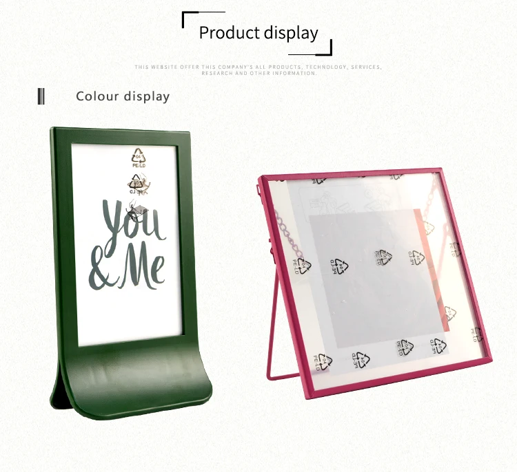 Photo Picture Frame Metal Aluminum Alloy with Glass or Plexiglass 4 Color A0 A1 A2 A3 A4 8X10 11X14 Inch Photo Frame
