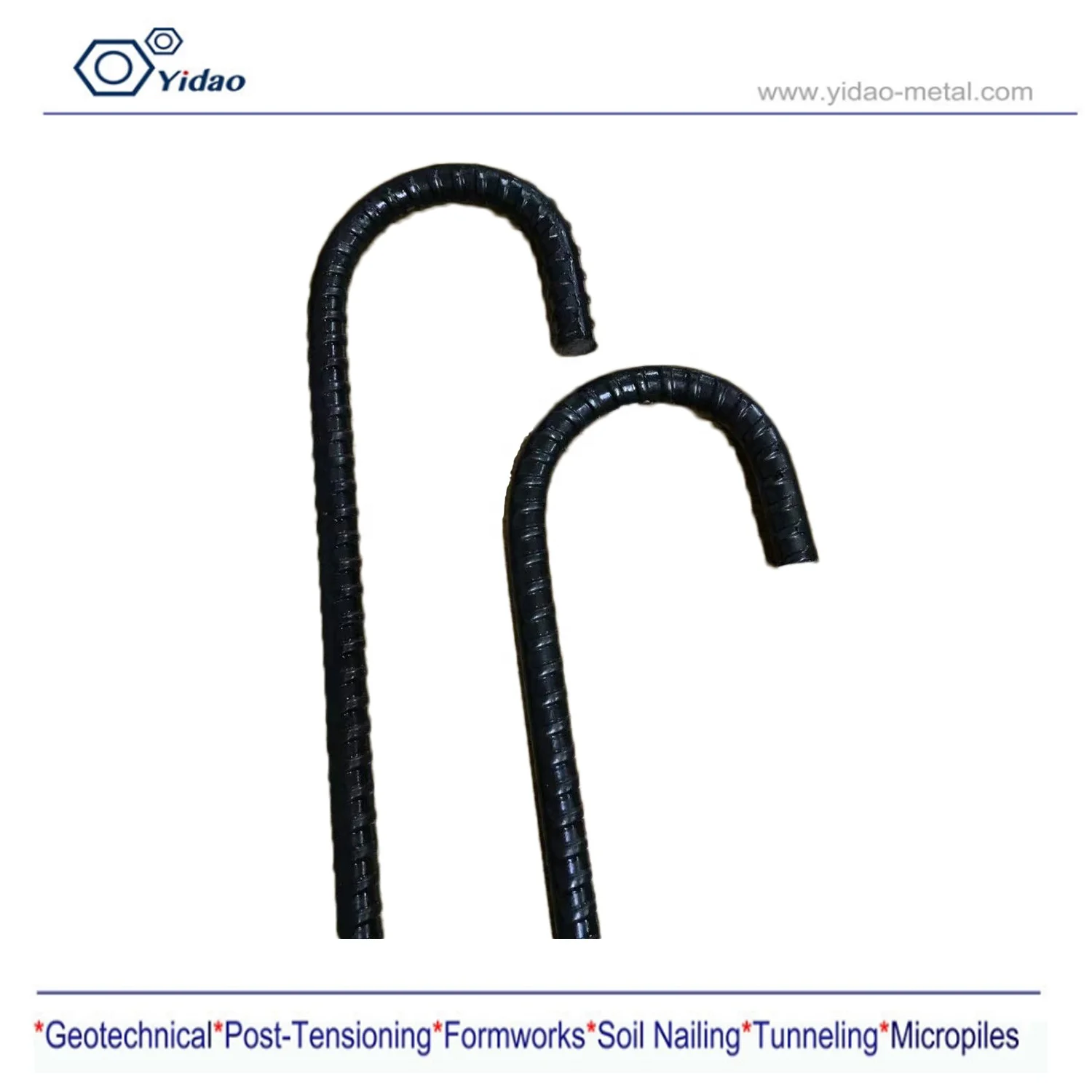15mm grade 900/1100 loop anchor for climbing formwork