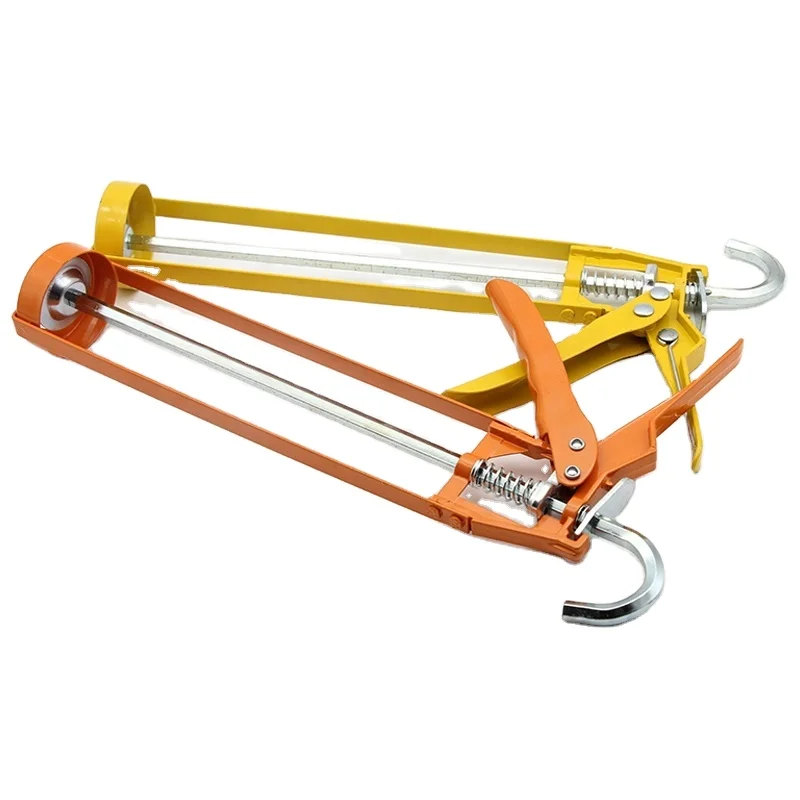 600ml/15 inched Sausage Caulking Gun/Aluminum Barrel Gun with Smooth Rod