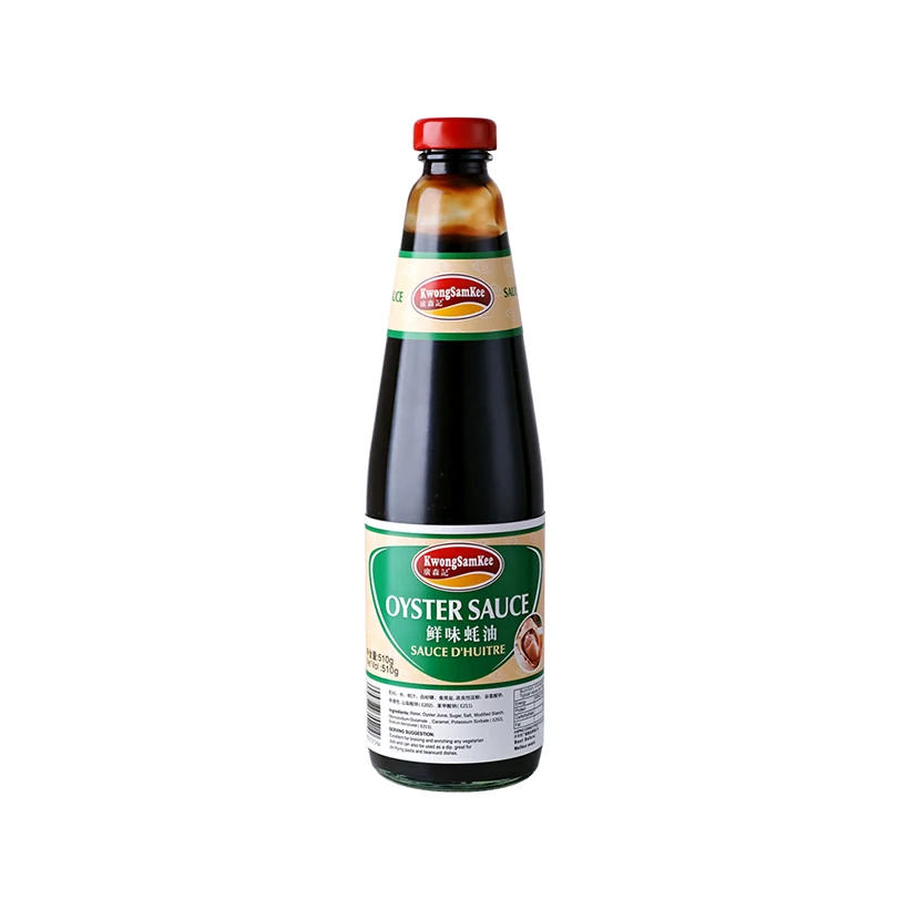 High Quality Natural No Addition For Kitchen Cooking  Vegetarian 510G Chinese Oyster Sauce