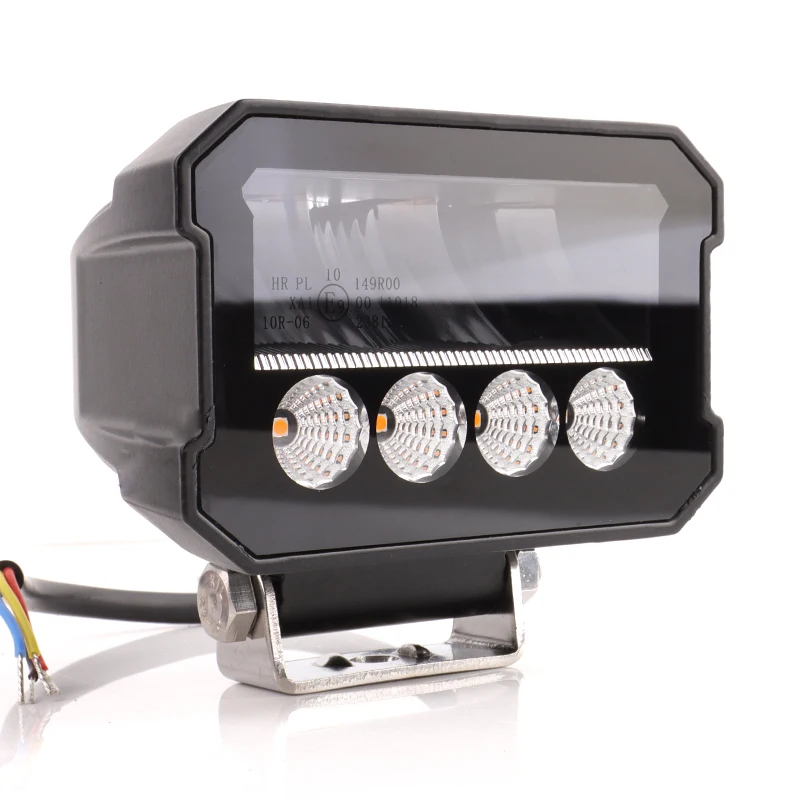 Yellow Daytime Running Lights Spotlight Car Led Work Light Offroad Led Work Light Bar