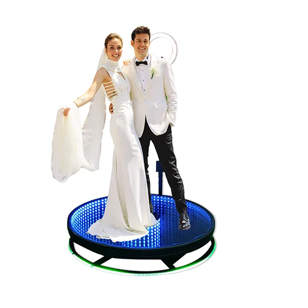 Free Custom Logo 360 Photo Booth Machine Slow Motion Rotating For Wedding Party Olylo 360 Photo Booth Machine 100Cm