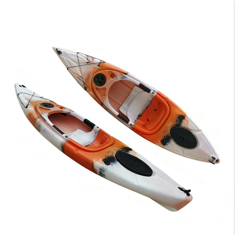 Good Quality Sea Fishing Kayak Single Seat Kayaks Plastic Canoe Touring Pedal Fishing Kayak For Sale