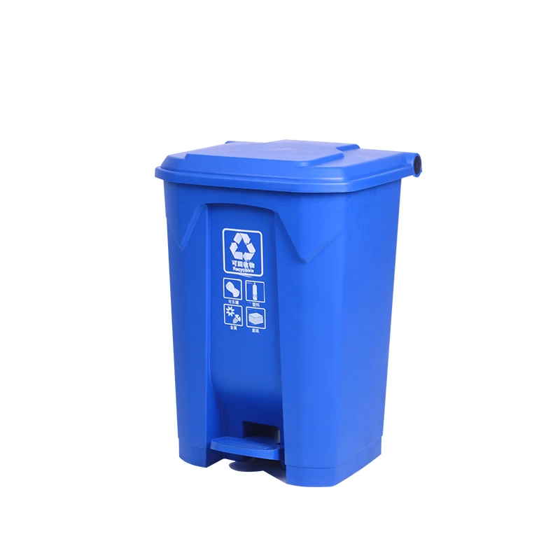 Outdoor Large Plastic Foot Pedal Dustbin/Trash Can/Waste Garbage Bins For Sale