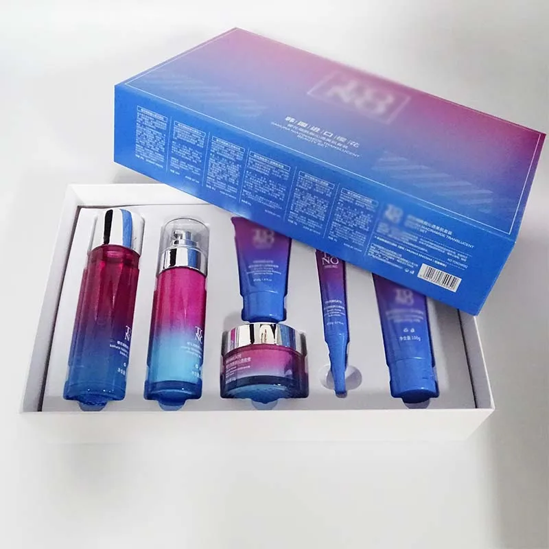 luxury cosmetic glass mist press spray bottle 30ml 50ml 1 Ounce black glass lotion pump bottle with black sprayer