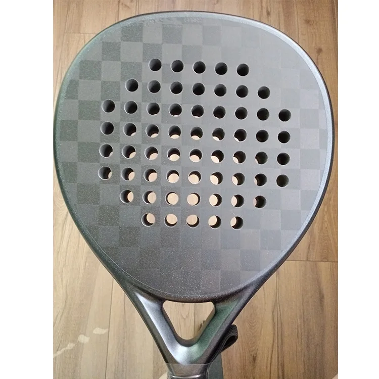 Professional Padel Manufacturer Custom Design Logo 3K 12K 18K Carbon Padel Tennis Rackets