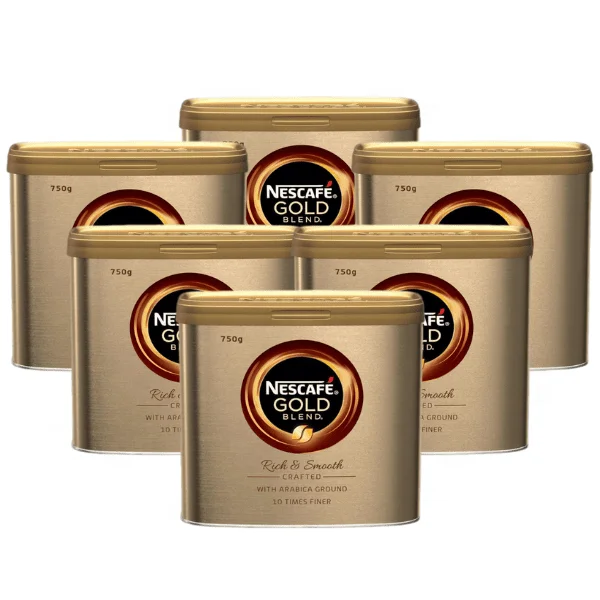 Купить Nescafe Золотая смесь насыщенный и гладкий растворимый кофе (200 г) оптовая цена NESCAFE Золотой жареный молотый
