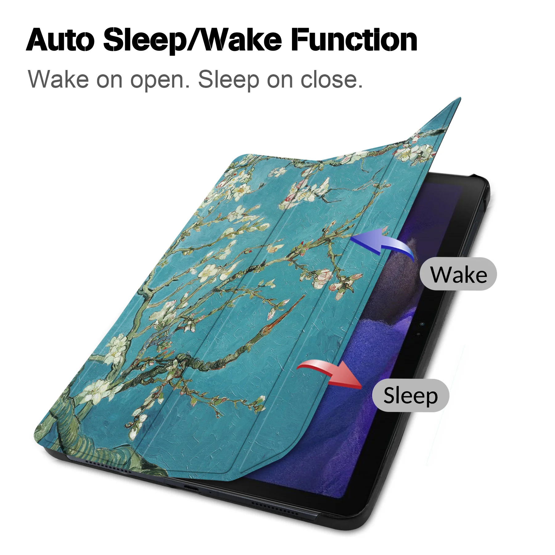 Customized leather flip case for Samsung Galaxy Tab A9 S9 U  tablet case for A9plus leather case