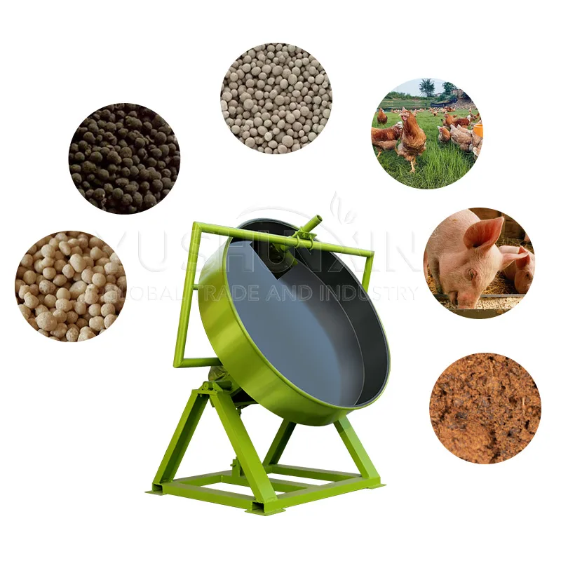 Factory Supply Disc Type Fertilizer Pellet Machine organic fertilizer granulation