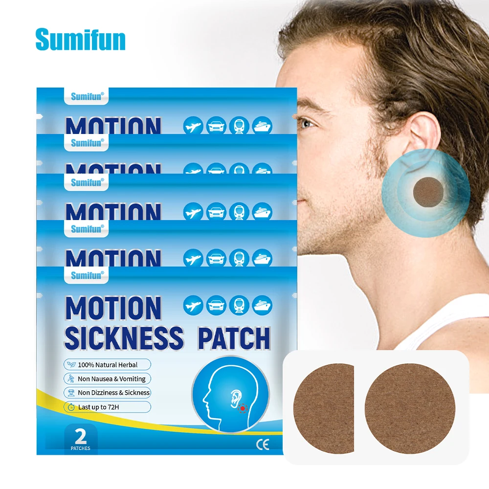 2023 Sumifun New Product Herbal Motion Sickness Patch for Motion Sickness