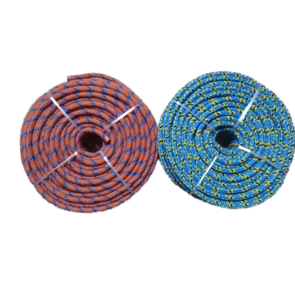 Factory direct sales 1/2 Inch Double Braided Arborist Climbing Rope blue
