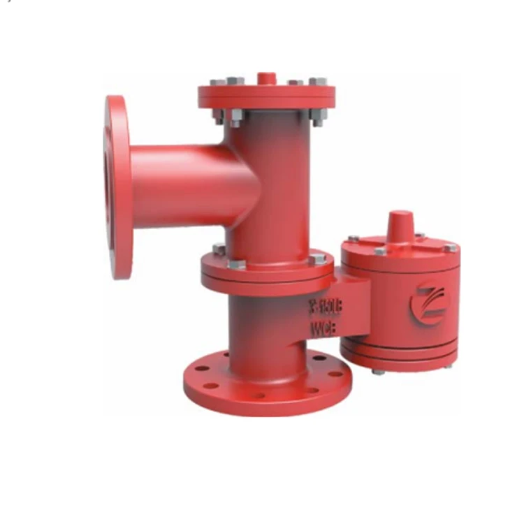 PRP Pressure Vacuum Relief Valve Piped Away Breather Valve With Flame Arrester
