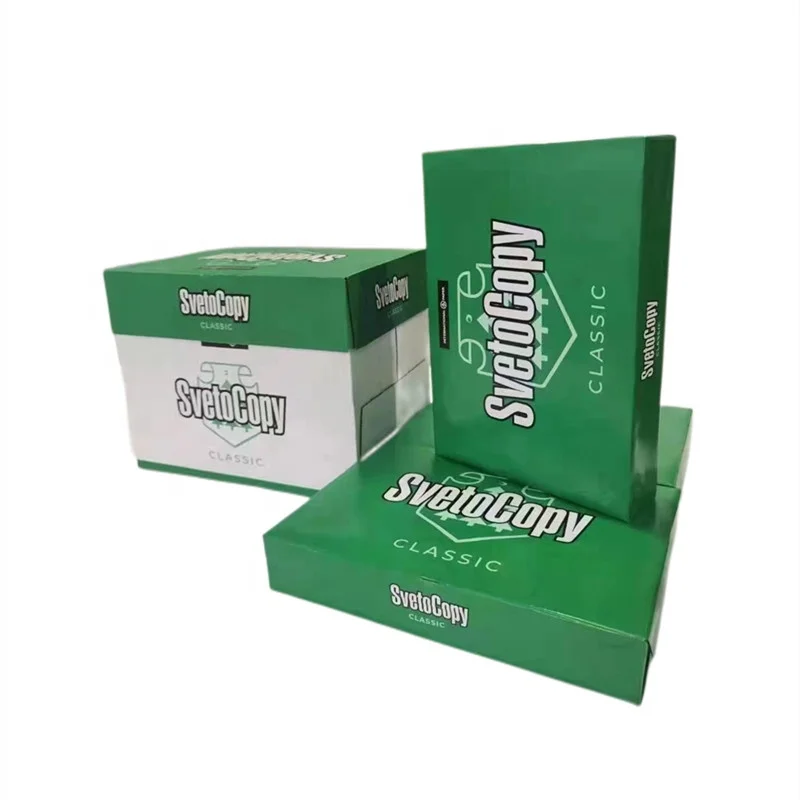 Good Quality 80 g A4 Paper 100% wood  pulp eco-friendly copy paper free samples