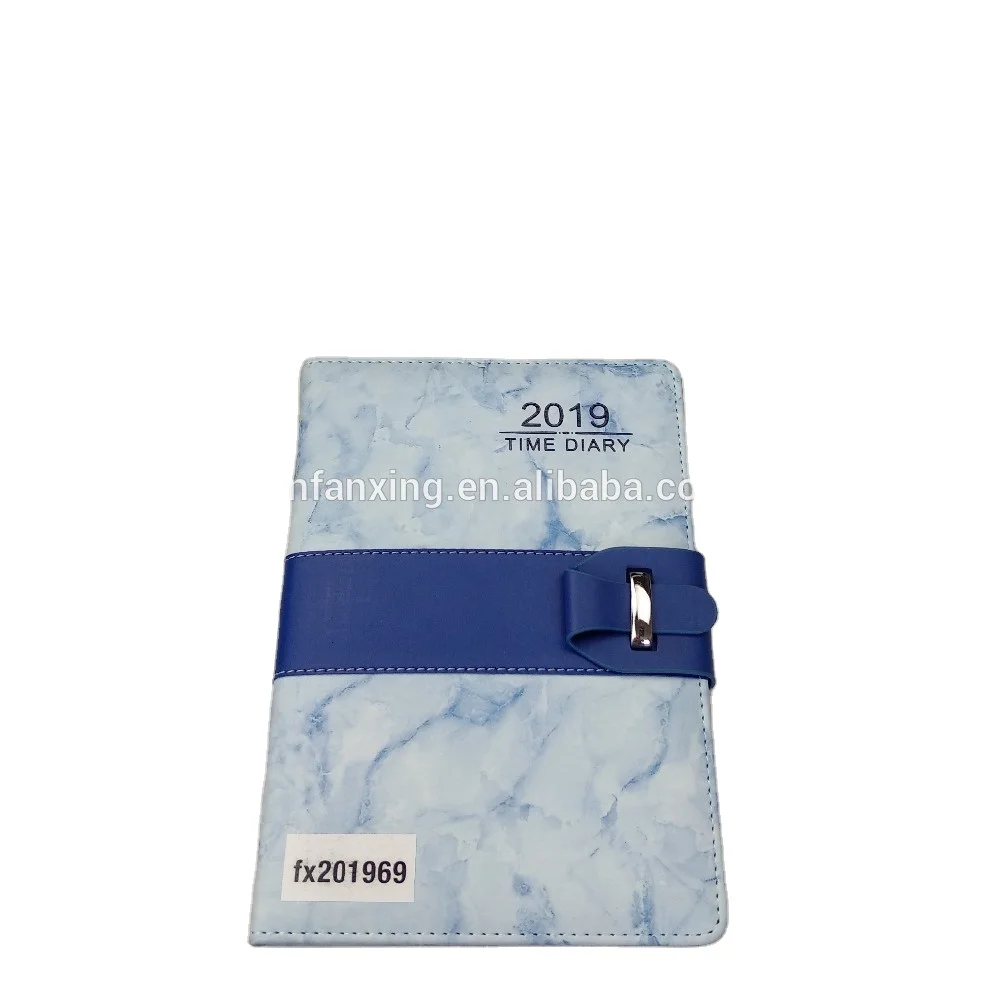 
2019 Popular Hardcover Magnetic Planner with Custom Logo Notebook 