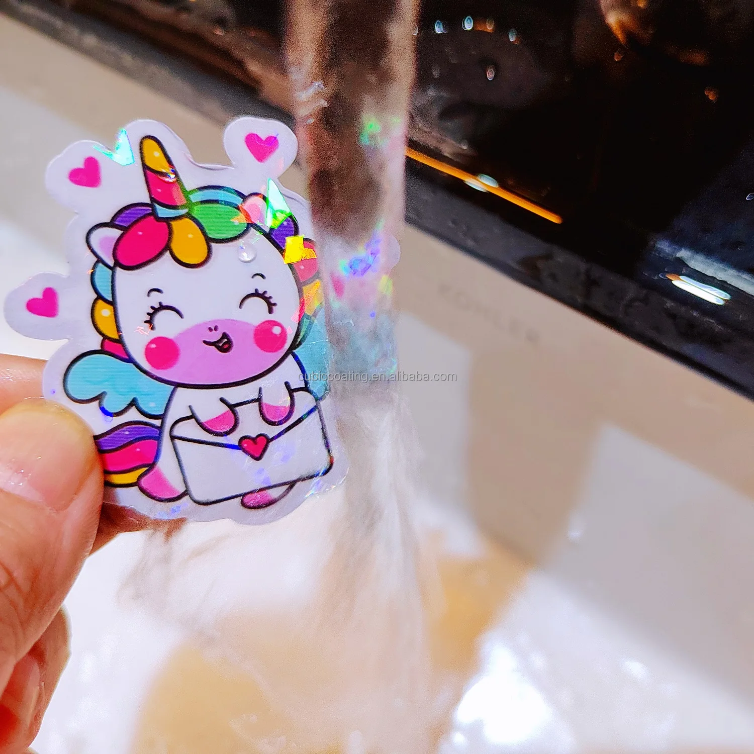 CPP PVC BOPP transparent holographic glass laminating pouch film roll cold hot thermal lamination film