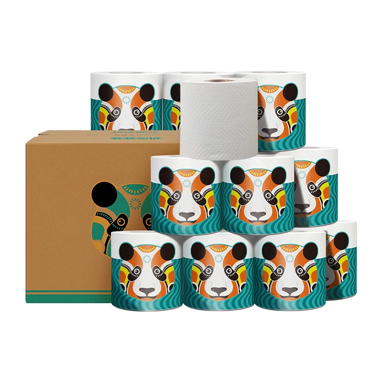 Wholesale Factory Price soft toilet paper 3ply tissue roll