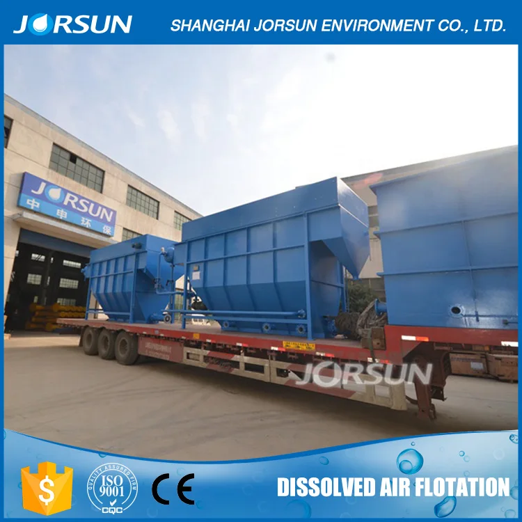 DAF system for paper mill waste water treatment