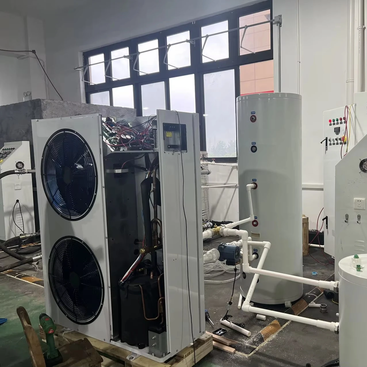 2024 Air source heat pumps for hot water underfloor heating