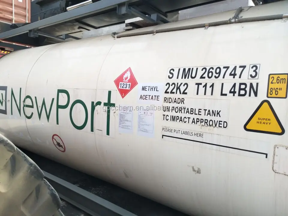 High quality Methyl Acetate (MTAC) 99.7% min Cas Number 79-20-9 Molecular Formula C3H6O2 hot sale raw materials