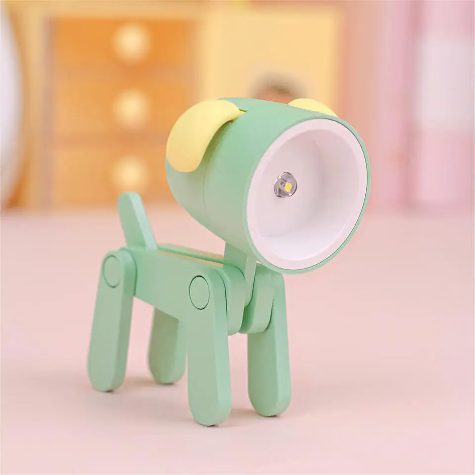 Wholesale Cute Cheap Night Light Dog Animal Led Table Lamp For Decor Holiday Kids Gifts