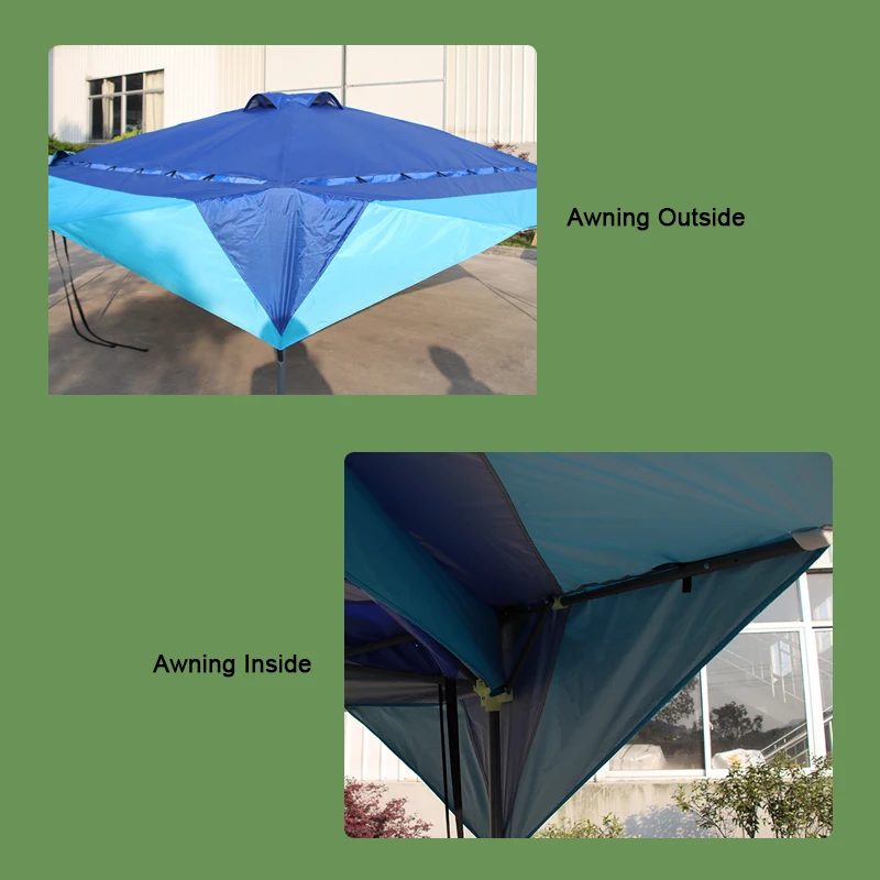 Factory Canopy Tent Outdoor Parking 10*10 Folding Canopy Heavy Duty Gazebo Tent