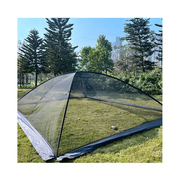 Black Pond Garden Cover Dome Net Outdoor Leaves Nylon Mesh Protective Plant Tent Garden Netting With Zipper