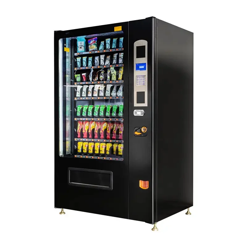 Best Price Automatic Snack And Drink Vending Machine Store Foods Combo Water Vending Machines With Card Reader