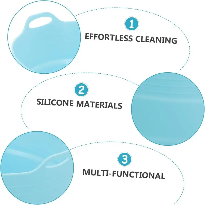 Hot New Silicone Folding Catch Tank Liner Grease Bucket Liner for BBQ Catch Tanks