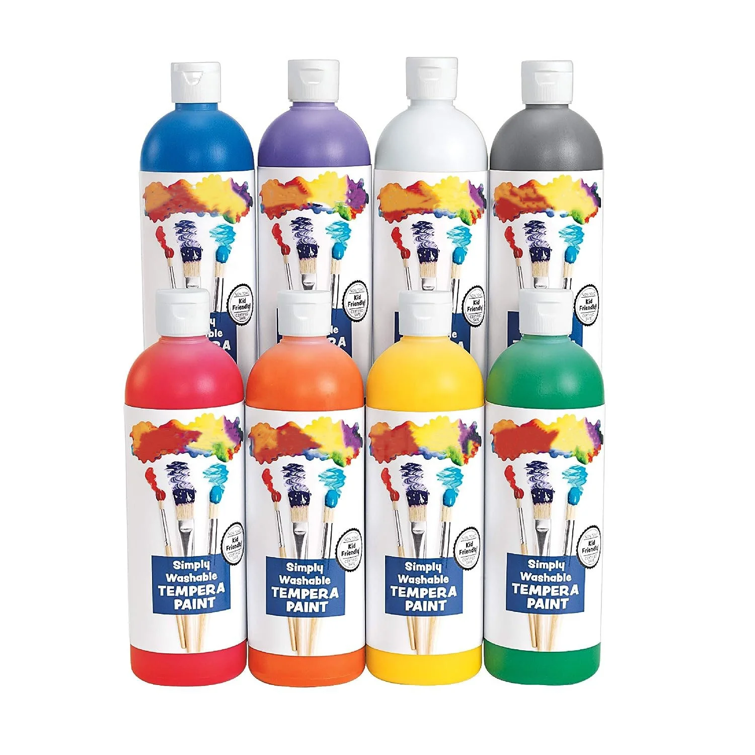 Hot sale washable tempera paint non toxic washable tempera paint for kids low price tempera paint