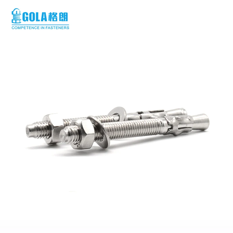 304 Wedge Anchor Bolt Stainless Steel Anchor and Expansion Anchor Bolt