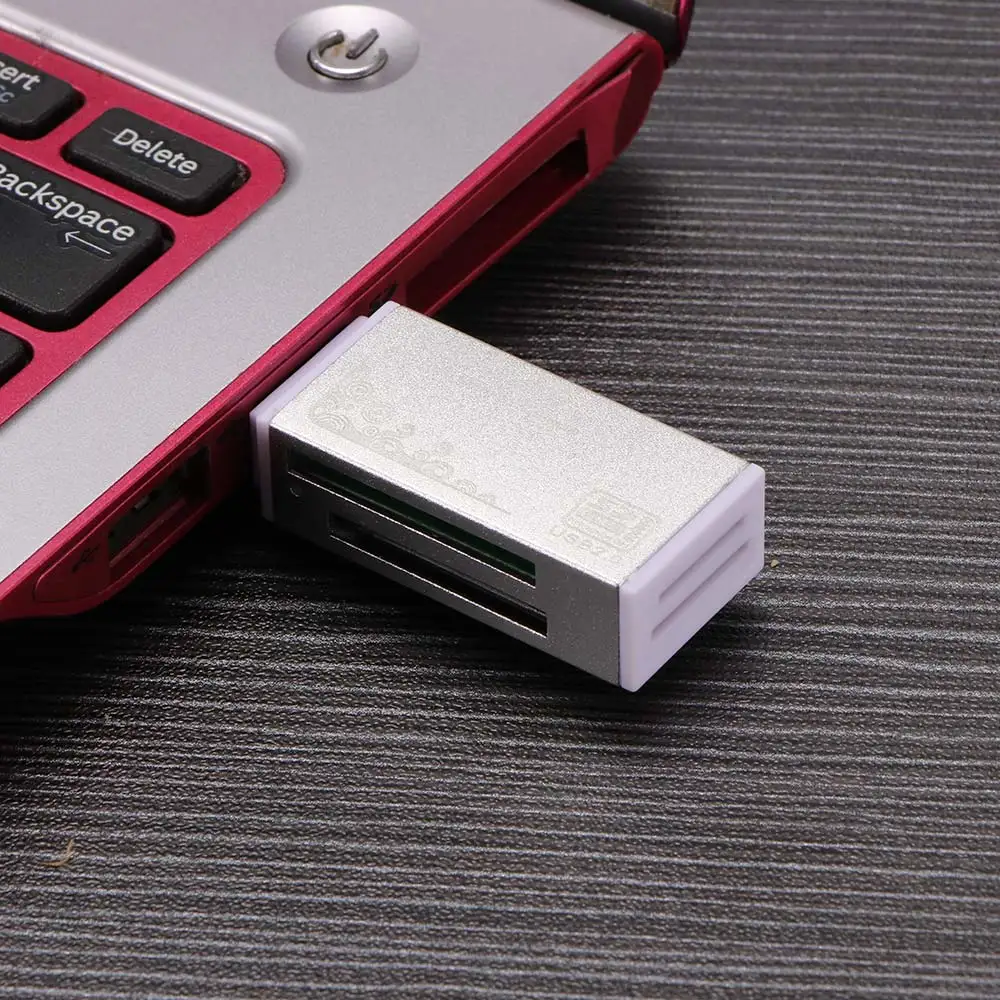  4 в 1 USB 2 0 Micro SD/TF SDHC PRO Duo кардридер адаптер мини цвет