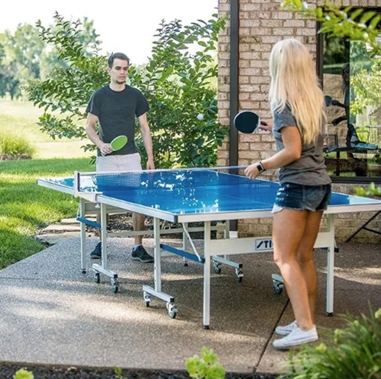 Outdoor waterproof table tennis custom thicknedd SMC micro ping pong table
