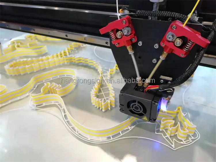 Automatic Levelling Sign Led Big 3D Printer Large for Cnc Digital Letter Logo Signage Processing Machine
