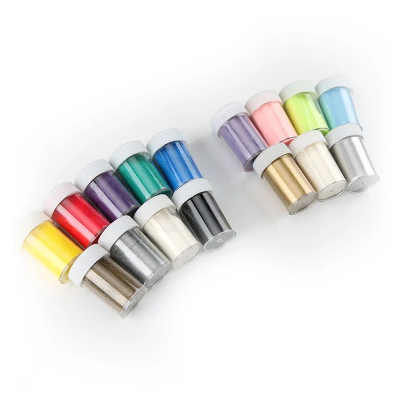 
2020 New design glitter sparkle embossing powder for DIY Display and Greeting cards decoration powder 