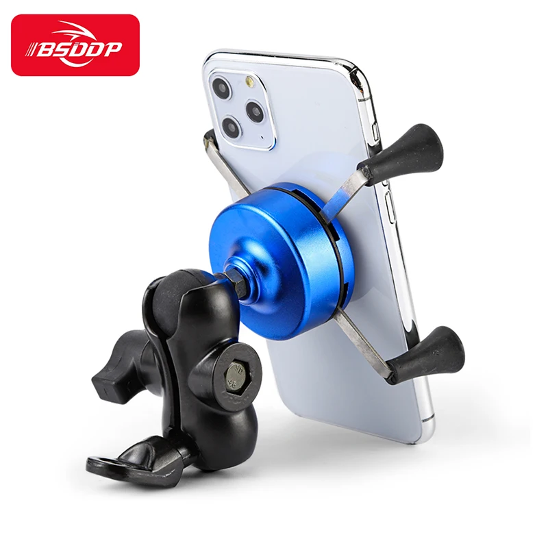BSDDP X-B Phone Holder Bike Motorcycle Universal Bicycle Bike Mobile Cell Phone Mount Handlebar Socket Gps Stand